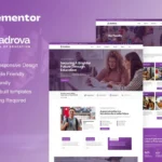 Tải Acadrova - University & School Education Elementor Pro Template Kit mới nhất