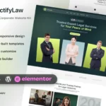 Tải ActifyLaw - Law Firm Corporate Elementor Template Kit mới nhất