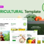 Tải Agria – Agriculture Company Elementor Pro Template Kit mới nhất