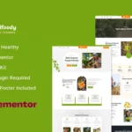Tải Agrifoody - Organic & Healthy Food Elementor Template Kit mới nhất