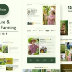 Tải AgroAlchem - Agriculture & Organic Farming Elementor Template Kit mới nhất