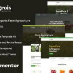 Mua Agrois - Organic Farm Agriculture Template Kit giá rẻ