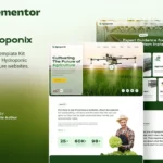 Tải Agroponix – Hydroponic & Agriculture Elementor Template Kit mới nhất