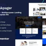 Tải Akpager - Multipurpose Landing Page Template Kit mới nhất