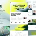 Tải Alden - Personal Creative Portfolio Elementor Template Kit mới nhất