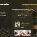 Tải Alleora - Wedding Organizer Elementor Template Kit mới nhất
