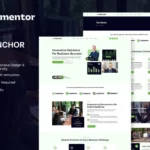 Tải Anchor - Business Consulting Elementor Template Kit mới nhất