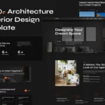 Mua Anglo - Architecture & Interior Design Elementor Template Kit giá rẻ