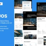 Mua Aquos - Factory & Industrial Elementor Pro Template Kit giá rẻ
