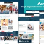 Mua Armanee - Blog & Magazine Elementor Pro Template Kit giá rẻ