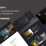 Mua Arqitec - Architecture & Interior Elementor Template Kit giá rẻ