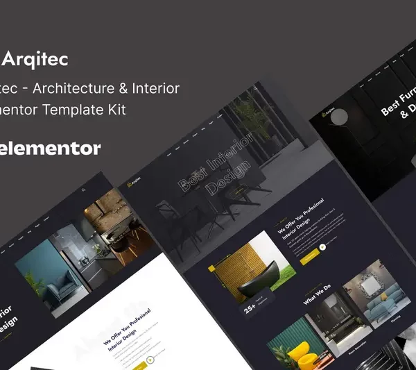 Mua Arqitec - Architecture & Interior Elementor Template Kit giá rẻ
