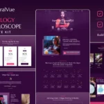 Tải AstralVue - Astrology & Horoscope Elementor Template Kit mới nhất