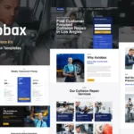 Mua Autobax - Car Body Repair Shop Elementor Pro Template Kit giá rẻ