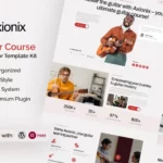 Tải Axionix - Guitar Course Elementor Template Kit mới nhất