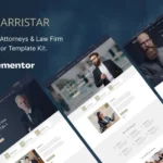 Tải Barristar - Lawyer Attorney and Law Firm Template Kit mới nhất
