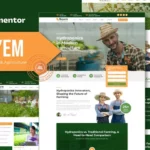 Mua Bayem - Hydroponic & Agriculture Elementor Template Kit giá rẻ