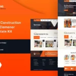 mua Billdins - Construction Services Elemenor Pro Template Kit