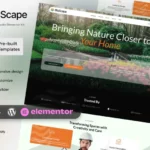 Tải BioScape - Landscape Design & Home Decoration Elementor Template Kit mới nhất