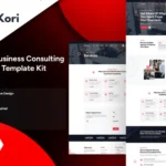Mua Bizkori - Business Consulting Elementor Pro Template Kit giá rẻ