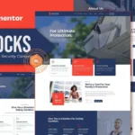 Mua Blocks - Locksmith & Security Company Elementor Template Kit giá rẻ