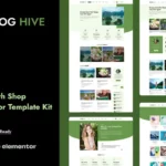 Tải Blog Hive - Personal Blog Elementor Template Kit mới nhất