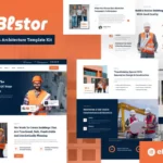 Mua Blstor - Construction & Architecture Elementor Template Kit giá rẻ