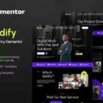 Tải Boldify - Digital Agency Elementor Template Kit mới nhất