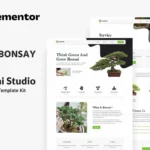 Mua Bonsay - Bonsai Studio Elementor Template Kit giá rẻ