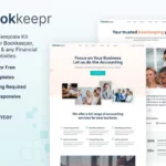 Mua BookKeepr – Bookkeeping & Accounting Service Elementor Template Kit giá rẻ