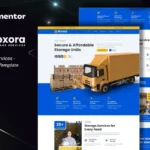 Mua Boxora - Storage Service Elementor Template Kit giá rẻ