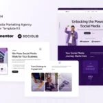 mua Branch - Social Media Marketing Agency Elementor Template Kit