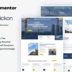 Mua Brickon - Construction Elementor Template Kit giá rẻ