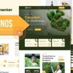 Mua Bronos - Medical Marijuana Elementor Template Kit giá rẻ