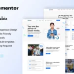 Mua BuzzBiz - Social Media Marketing Agency Elementor Pro Template Kit giá rẻ