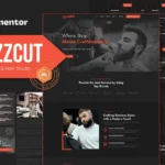 Mua Buzzcut - Barbershop & Hair Studio Elementor Pro Template Kit giá rẻ