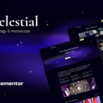 Mua Celestial - Astrology & Horoscope Elementor Template Kit giá rẻ