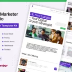 Tải Charaka - Digital Marketer Portfolio Elementor Pro Template Kit mới nhất