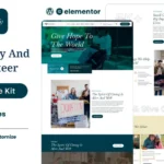 Tải Charitify - Nonprofit Charity & Donation Elementor Template Kit mới nhất