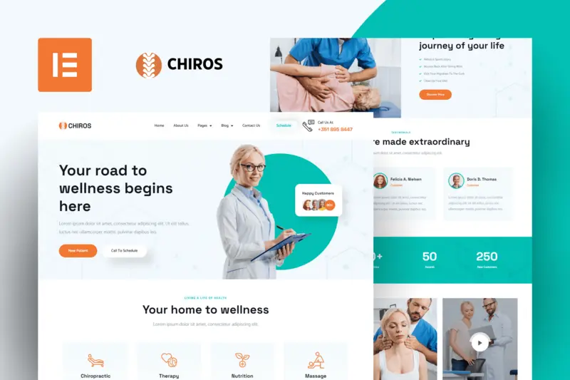 Mua Chiros - Chiropractic Elementor Pro Template Kit Tải Chiros - Chiropractic Elementor Pro Template Kit mới nhất