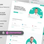 Mua Clinicare - Elementor Template Kit Health & Medical Websites giá rẻ