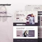 Mua Coache - Content Creator Mentor Elementor Template Kit giá rẻ