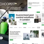 Tải Cocopest - Pest Control Services Elementor Template Kit mới nhất