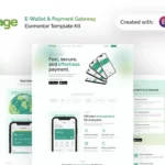 Mua Coinage - E-Wallet & Payment Gateway Elementor Pro Template Kit giá rẻ