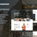 mua Construxio - Construction & Building Company Elementor Pro Template Kit