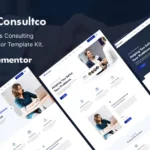 Tải Consultco – Consulting Business Elementor Template Kit mới nhất