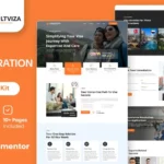 Mua Consultviza – Immigration & Visa Consulting Elementor Template Kit giá rẻ