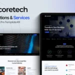 Tải Coretech - IT Solutions & Services Elementor Pro Template Kit mới nhất