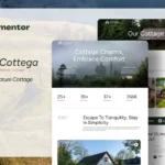 Mua Cottega - Modern Nature Cottage Elementor Template Kit giá rẻ