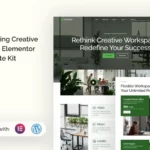 Tải Crealab - Coworking Creative Space Elementor Template Kit mới nhất